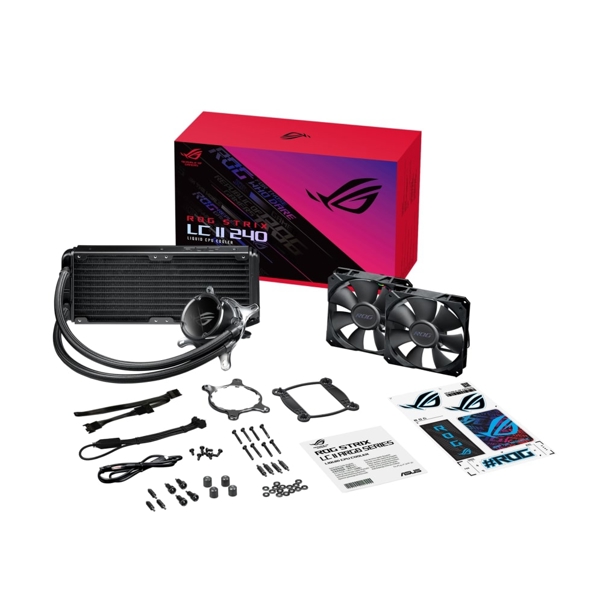 თხევადი გაგრილება Asus 90RC00E0-M0UAY0, 120mm, 2500RPM, Liquid Cooling, Black