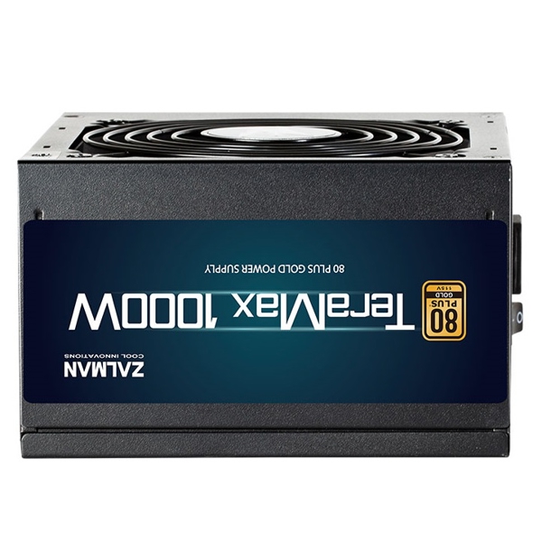 კვების ბლოკი Zalman ZM1000-TMX, 1000W, 80 Plus, Power Supply, Black