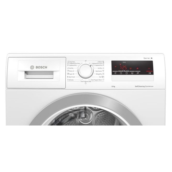 სარეცხის საშრობი მანქანა Bosch WQG1420XME, 9Kg, A++, Washing dryer, White