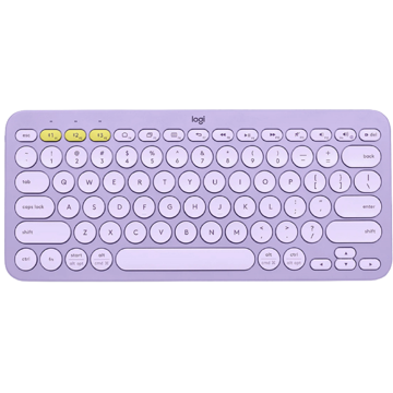 Logitech K380 L920-011166, Wireless, Bluetooth, Keyboard, Lavender