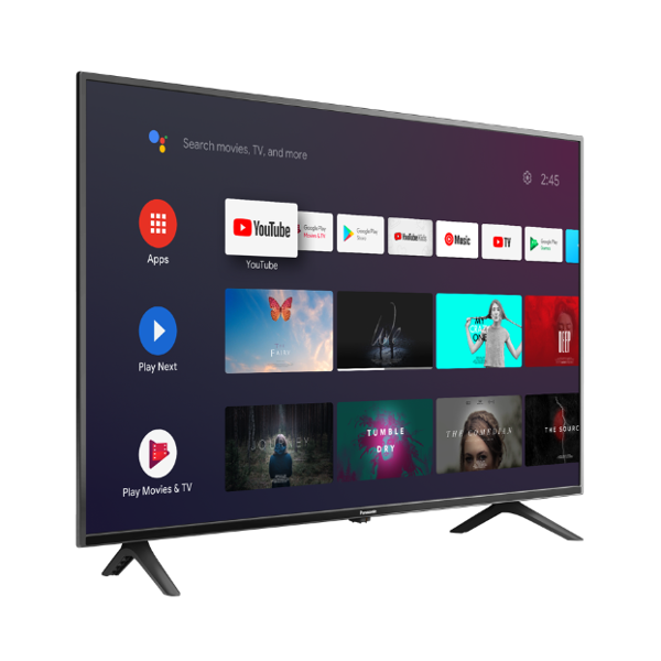 ტელევიზორი Panasonic TH-65JX720L, 65", 4K UHD, Android, HDMI, USB, WIFI, RJ45, Black