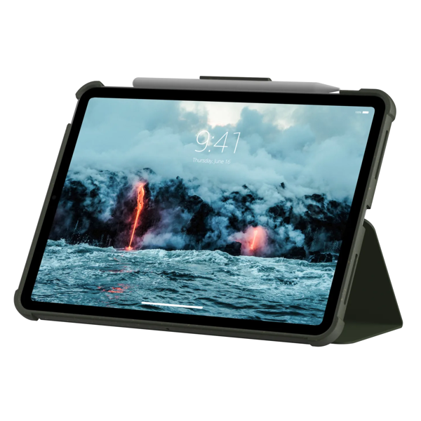 პლანშეტის ქეისი UAG 123295117272, 10.9", iPad Air, Cover, Olive