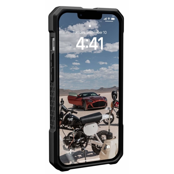 მობილურის ქეისი UAG 114028114040 Monarch Pro, iPhone 14, Cover, Black