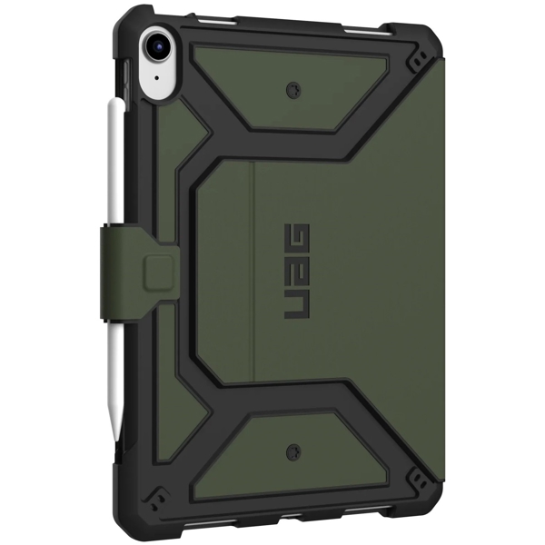 პლანშეტის ქეისი UAG 12339X117272 Metropolis, 10.9", iPad, Cover, Olive