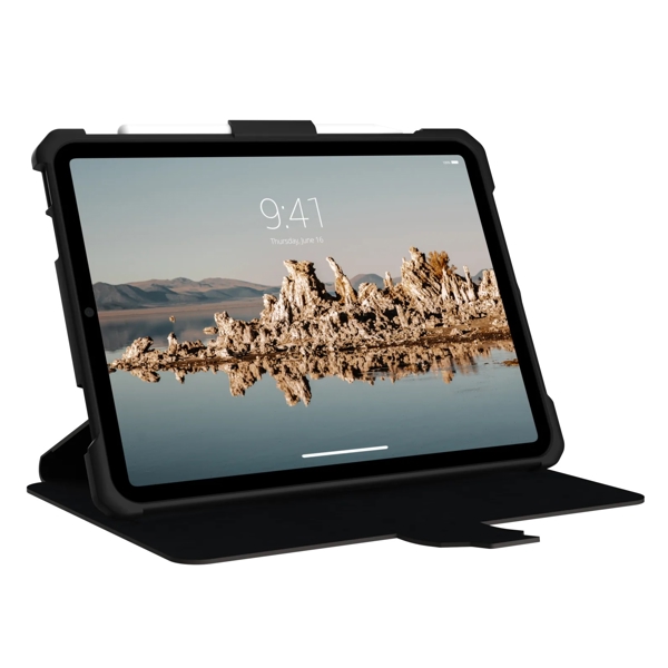 პლანშეტის ქეისი UAG 12339X114040 Metropolis, 10.9", iPad, Cover, Black