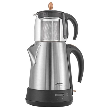 ჩაის აპარატი Arzum AR3003-CD, 1650W, 1.8L, Tea Maker, Silver