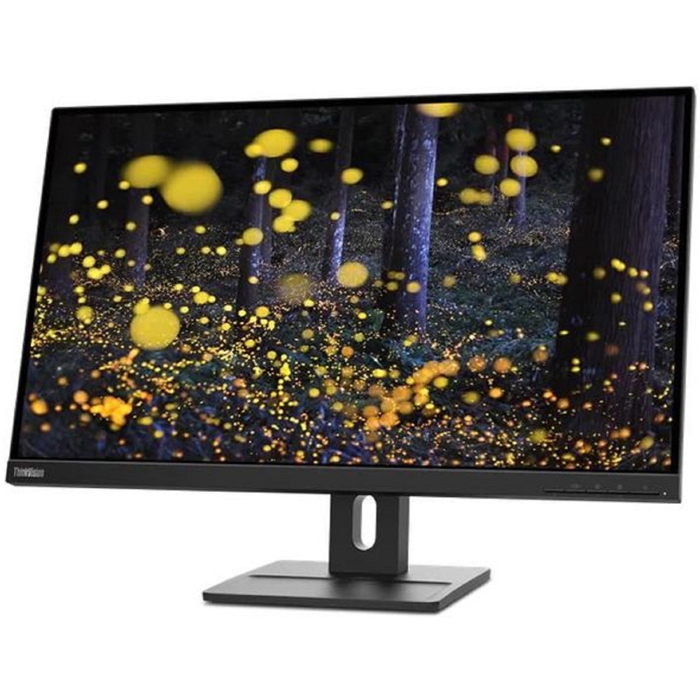 მონიტორი Lenovo 62D0GAT1EU ThinkVision E27q-20, 27", Monitor, QHD, IPS, HDMI, DP, Black
