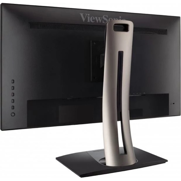 მონიტორი ViewSonic VP2768A-4K, 27", Monitor, UHD, IPS, HDMI, USB, LAN, Black