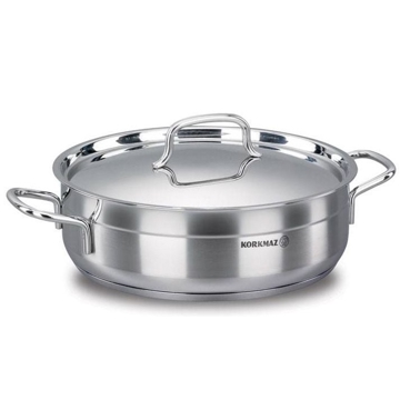 ქვაბი korkmaz A1022, 3.5L, 24cm, Silver