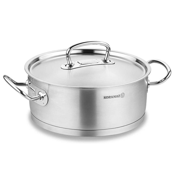 ქვაბი Korkmaz A1170, 4.5L, 24cm, Silver