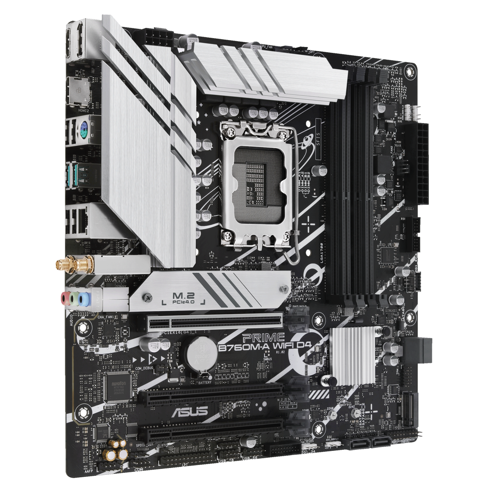 Asus 90MB1CX0-M0EAY0 B760M-A, LGA 1700, DDR4, DIMM, 128GB