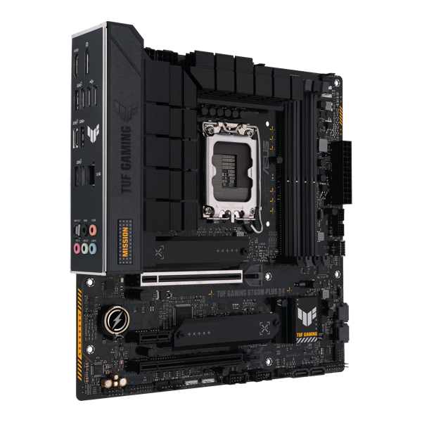 დედა დაფა Asus TUF 90MB1DI0-M0EAY0 B760M-PLUS D4, LGA 1700, DDR4, DIMM, 128GB