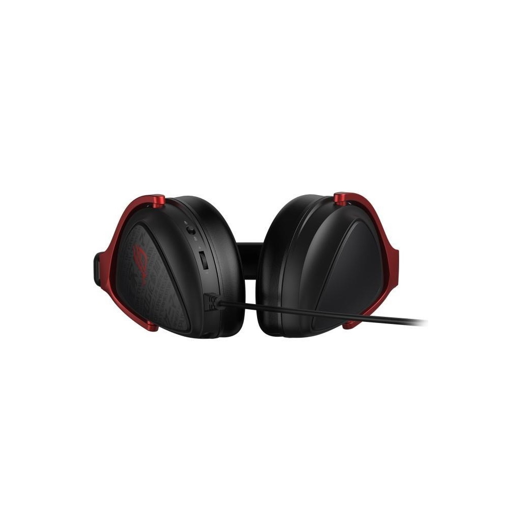 ყურსასმენი Asus 90YH03JC-B1UA00 ROG Delta S Core, Gaming Headset, Wired, 3.5mm Jack, Black/Red