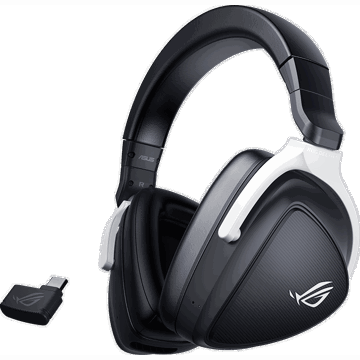 Asus 90YH03IW-B3UA00 ROG Delta S, Gaming Headset, Wireless, Bluetooth, 2.4GHz, Black