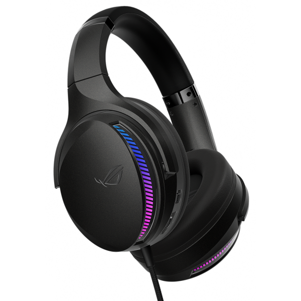 ყურსასმენი Asus 90YH02X3-B2UA00 ROG Fusion II 300, Gaming Headset, Wired, RGB, Type-C, Type-A, Black