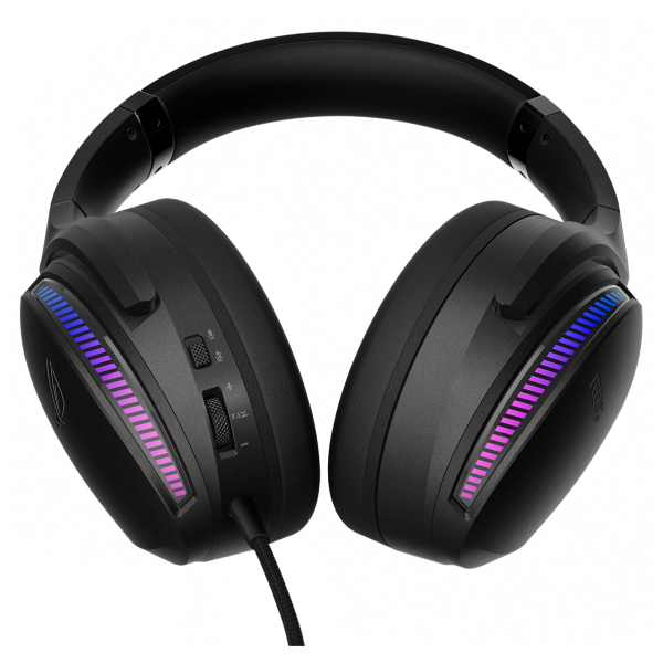 ყურსასმენი Asus 90YH02X3-B2UA00 ROG Fusion II 300, Gaming Headset, Wired, RGB, Type-C, Type-A, Black