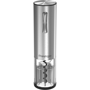 ღვინის ბოთლის სახსნელი Prestigio PWO103SL, Electric Wine Bottle Opener, Silver