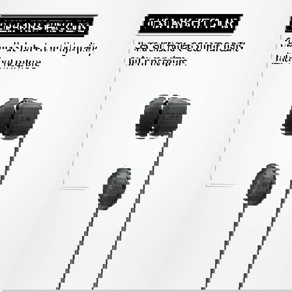 ყურსასმენი Sony WIC100, In-Ear Headphones, Wireless, Bluetooth, Beige