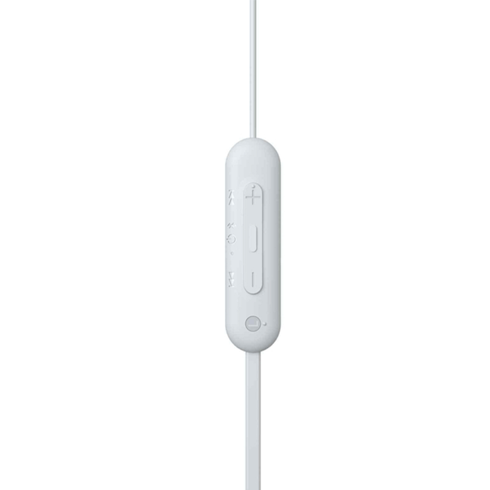 ყურსასმენი Sony WIC100W.E, In-Ear Headphones, Wireless, Bluetooth, IPX4, White