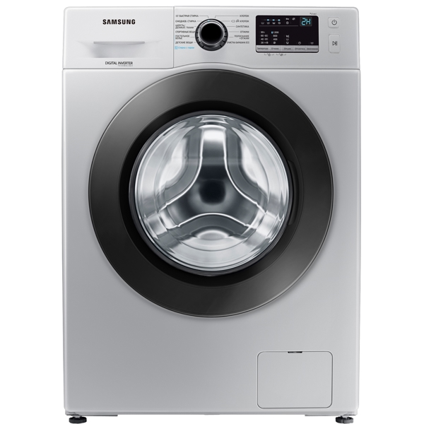 სარეცხი მანქანა Samsung WW60J32G0PS/LD, 6Kg, A, 1200Rpm, 73Db, Washing Machine, Silver