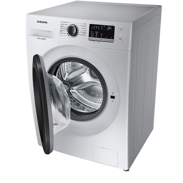 სარეცხი მანქანა Samsung WW60J32G0PS/LD, 6Kg, A, 1200Rpm, 73Db, Washing Machine, Silver