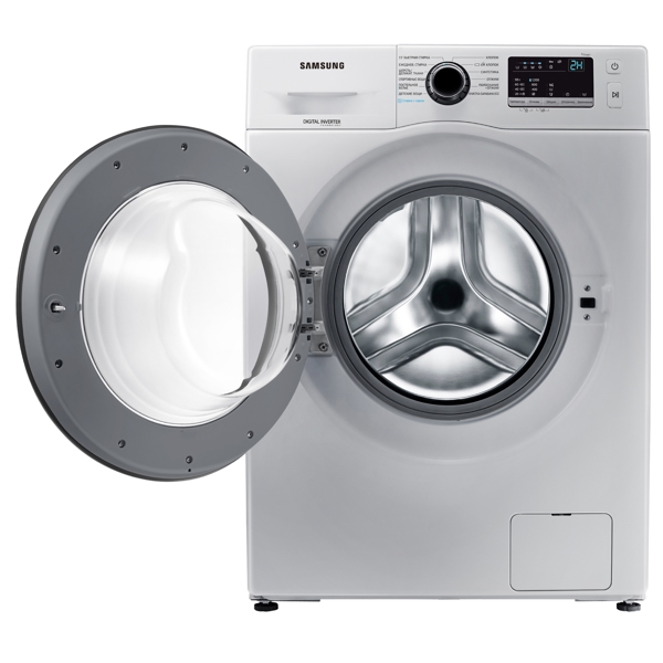 სარეცხი მანქანა Samsung WW60J32G0PS/LD, 6Kg, A, 1200Rpm, 73Db, Washing Machine, Silver