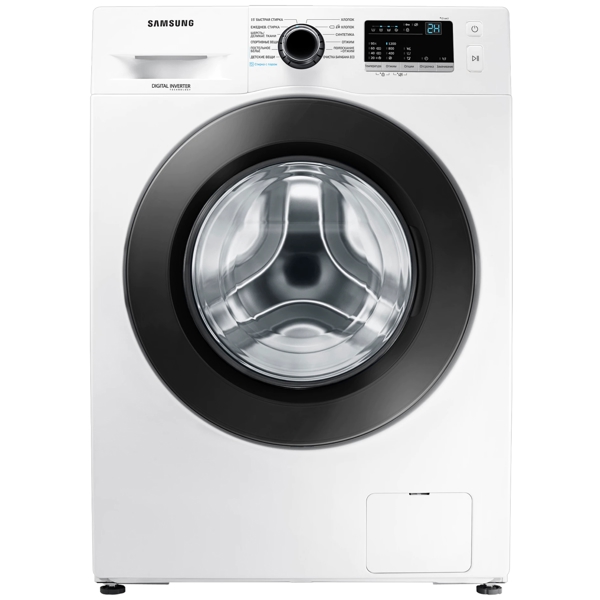 სარეცხი მანქანა Samsung WW60J32G0PW/LD, 6Kg, A, 1200Rpm, 73Db, Washing Machine, White