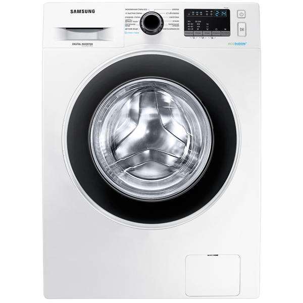 სარეცხი მანქანა Samsung WW60J42E0HW/LD, 6Kg, A, 1200Rpm, 73Db, Washing Machine, White