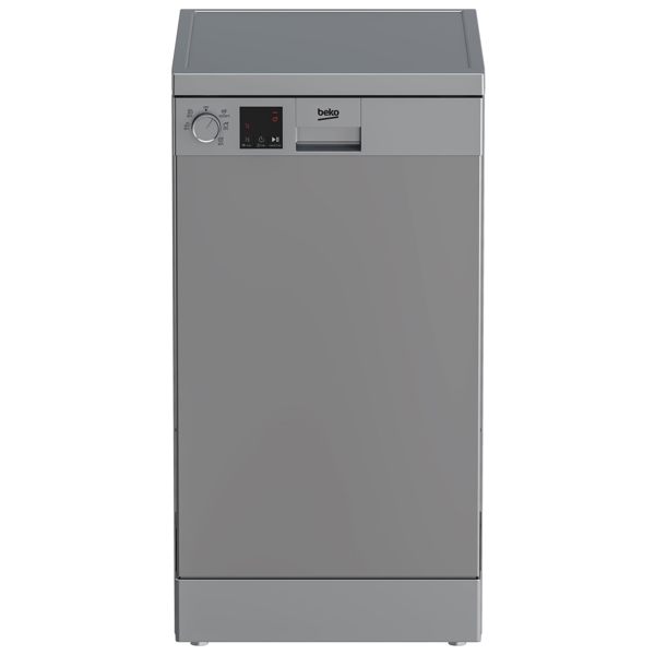 ჭურჭლის სარეცხი მანქანა Beko DVS050R02S Superia, A, 49Db, Dishwasher, Gray