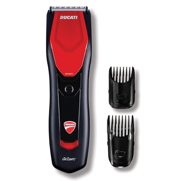 თმის საკრეჭი Arzum AR5505, Hair Trimmer, Black/Red