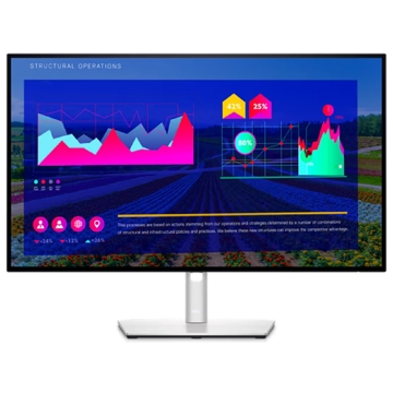 Dell 210-AYUK UltraSharp 27 U2722D, 27", Monitor, QHD, IPS, HDMI, USB, USB-C, DP, Silver