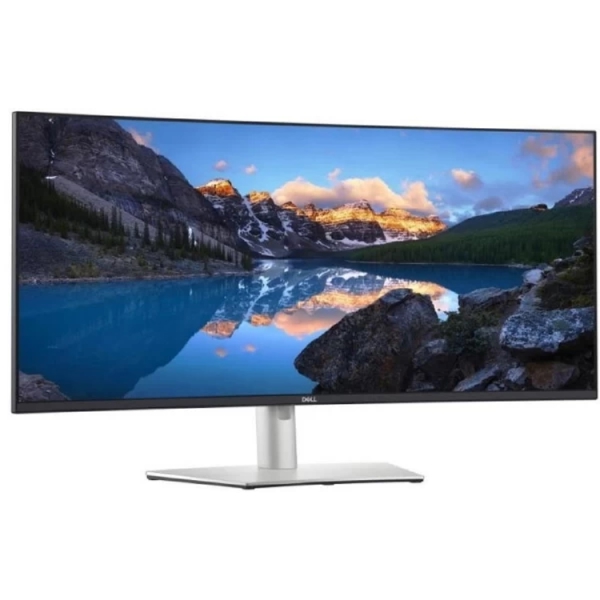 Dell 210-AXNT UltraSharp 38, 37.5", Curved Monitor, WQHD+, IPS, HDMI, USB-C, Silver
