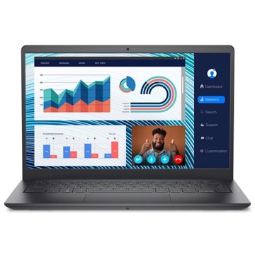 ნოუთბუქი Dell Vostro 3420, 14", i5-1235U, 8GB, 512GB SSD, Integrated, Black