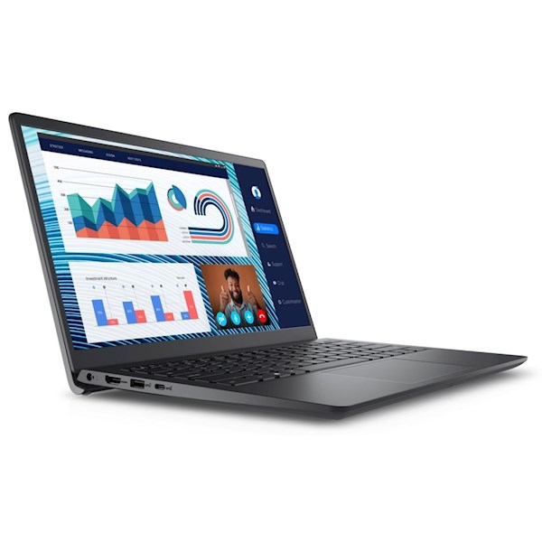 ნოუთბუქი Dell Vostro 3420, 14", i5-1235U, 8GB, 512GB SSD, Integrated, Black