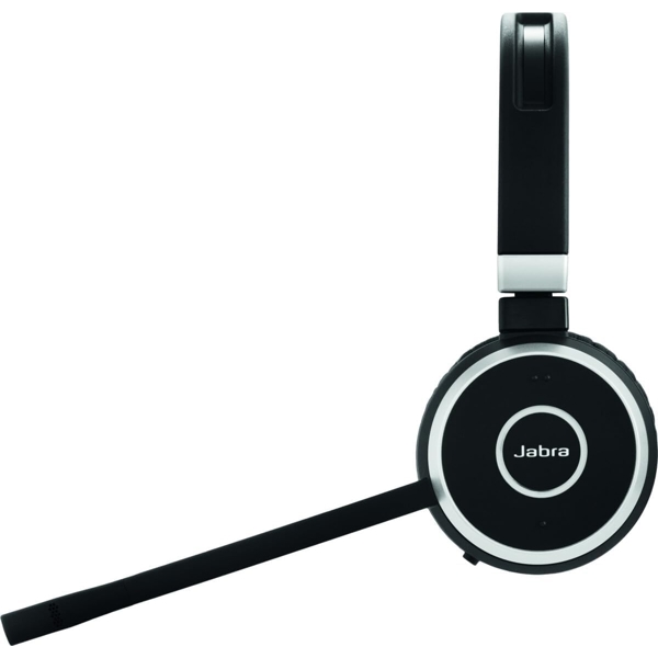 Jabra 6599-833-309 Evolve 65 MS Stereo, Headset, Wireless, Bluethoot, Black