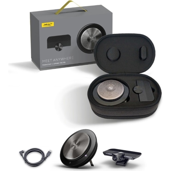 Jabra 8402-129, All In One, FHD, USB-C, Conference Set, Black