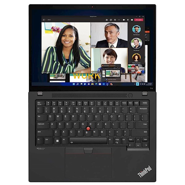 ნოუთბუქი Lenovo 21AH00MJRT ThinkPad T14, 14", i5-1240P, 16GB, 512GB SSD, Integrated, Black