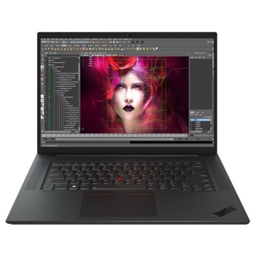 ნოუთბუქი Lenovo 20Y3S07H00 ThinkPad P1, 16", i7-11850H, 32GB, 512GB SSD, Integrated, W10P, Black