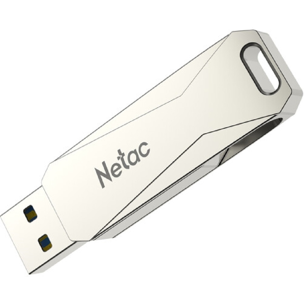Netac NT03U782C-064G-30PN, 64GB, USB 3.0, Type-C, Silver