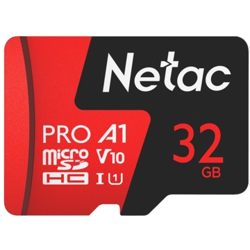 Netac NT02P500PRO-032G-R, 32GB, C10, Black