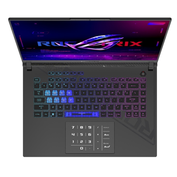 ნოუთბუქი Asus G614JV-N4072 ROG Strix G16, 16", i5-13450HX, 16GB, 1TB SSD, RTX4060 8GB, Eclipse Gray