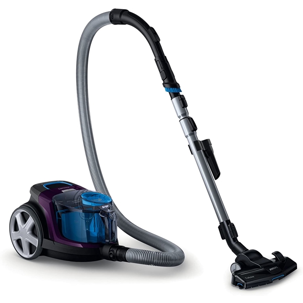  მტვერსასრუტი Philips  FC9333/09, 900W, 1.5L, Vacuum Cleaner, Black/Purple