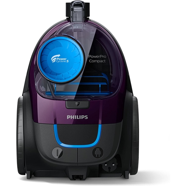  მტვერსასრუტი Philips  FC9333/09, 900W, 1.5L, Vacuum Cleaner, Black/Purple