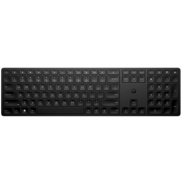 კლავიატურა HP 4R184AA 450, Wireless, USB, Keyboard, Black