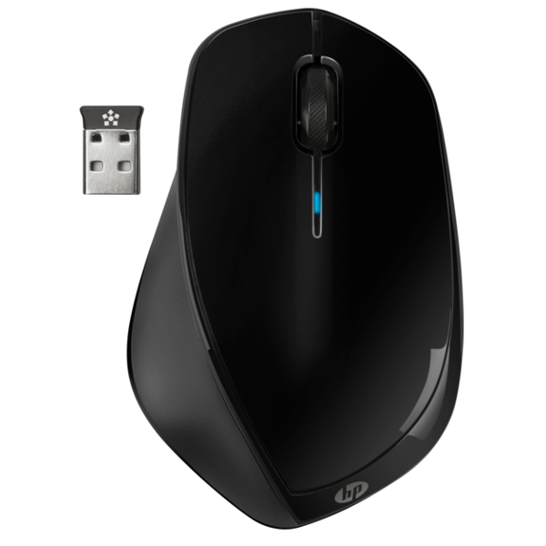 მაუსი Hp H2W16AA X4500, Wireless, USB, Mouse, Black