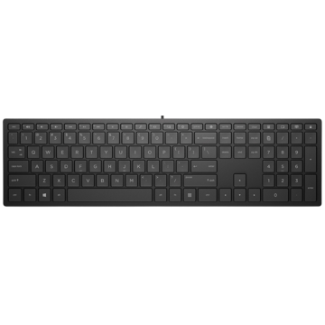 კლავიატურა HP 4CE96AA Pavilion, Wired, USB, Keyboard, Black