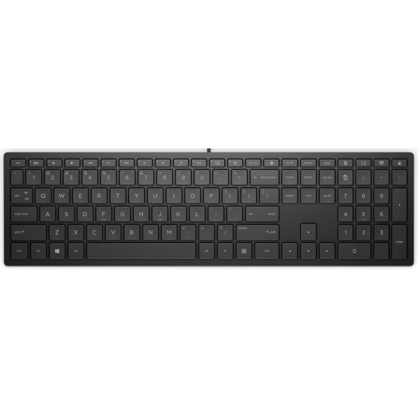 კლავიატურა HP 4CE96AA Pavilion, Wired, USB, Keyboard, Black