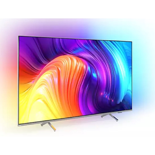 ტელევიზორი Philips 50PUS8507/12, 50", 4K UHD, Smart TV, Android, HDMI, USB, WIFI, BT, Silver