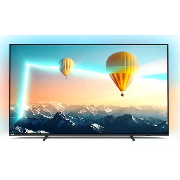 ტელევიზორი Philips 55PUS8007/12, 55", 4K UHD, Smart TV, Android, HDMI, USB, WIFI, BT, Black