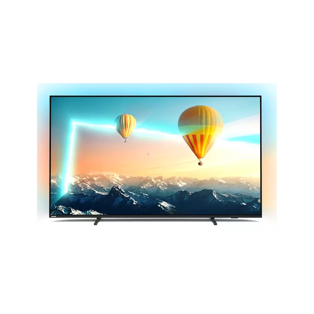 ტელევიზორი Philips 55PUS8007/12, 55", 4K UHD, Smart TV, Android, HDMI, USB, WIFI, BT, Black